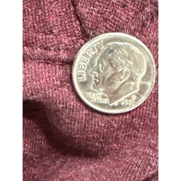 Johnnie-O Women's Carrie Pull Over Hoodie Size Medium, Maroon Color - Picture 7 of 7